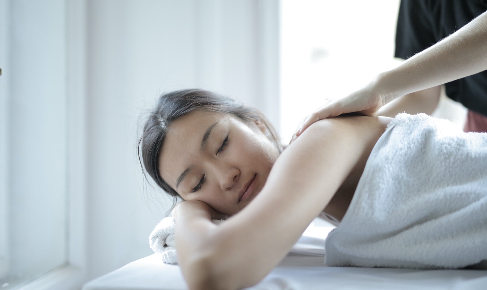 Women Getting a Swedish Massage at Healing Perspectives